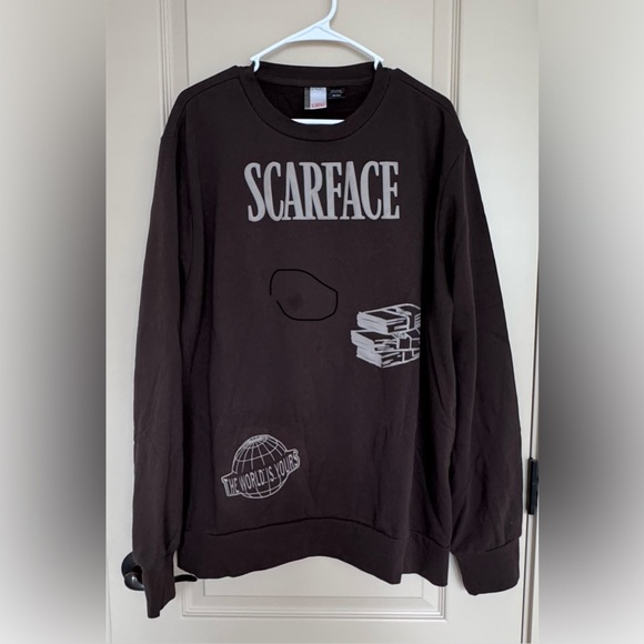 SCARFACE Other - SCARFACE The World Is Yours Long Sleeve
SWEATER. He Was Tony Montana